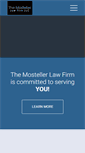 Mobile Screenshot of mostellerlaw.com
